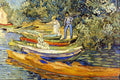 The Riverbank La Grenouillere Van Gogh Impressionism A4 Photo Print
