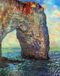 The Rocky Cliffs Of Étretat La Porte Man 2 A4 Photo Print