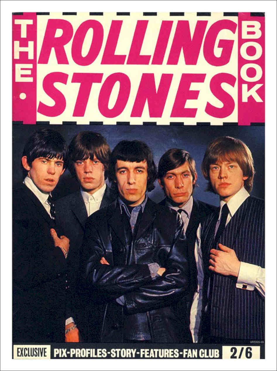 The Rolling Stones Book 1960s Vintage Retro Advert Poster A4 Photo Print