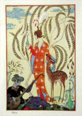 The Romance Of Perfume Persia George Barbier 2 A4 Photo Print