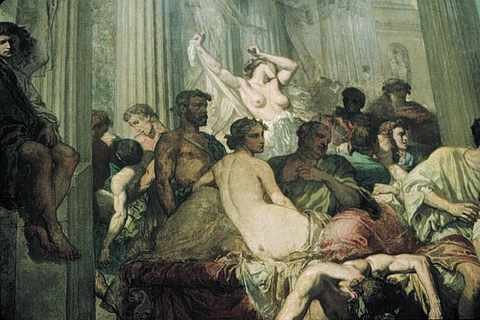 The Romans Of The Decadence Detail3 A4 Photo Print