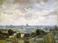 The Roofs Of Paris 1886 A4 Photo Print