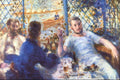 The Rowers Lunch Renoir A4 Photo Print