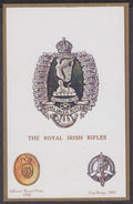 The Royal Irish Rifles Regiment Badge Art Vintage A4 Photo Print