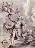 The Sacrifice Of Abraham Rubens A4 Photo Print