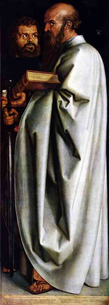The Saints Paul And Mark Durer A4 Photo Print