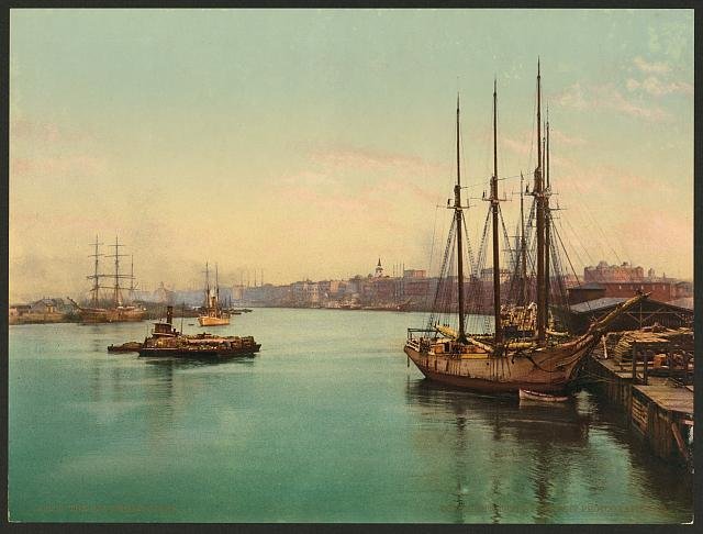 The Savannah River Vintage A4 Photo Print
