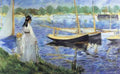 The Seine At Argenteuil 1874 A4 Photo Print