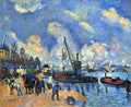 The Seine At Bercy Cezanne A4 Photo Print