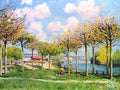 The Seine At Bougival Sisley A4 Photo Print