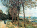 The Seine At Marly A4 Photo Print