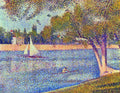 The Seine At The Grand Jatte Spring Seurat A4 Photo Print