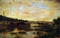 The Seine Beneath The Pont D Lena Morisot A4 Photo Print