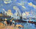 The Seine at Bercy by Cezanne A4 Photo Print