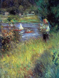 The Seine at Chatou Detail Renoir A4 Photo Print