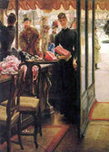 The Seller by Tissot A4 Photo Print