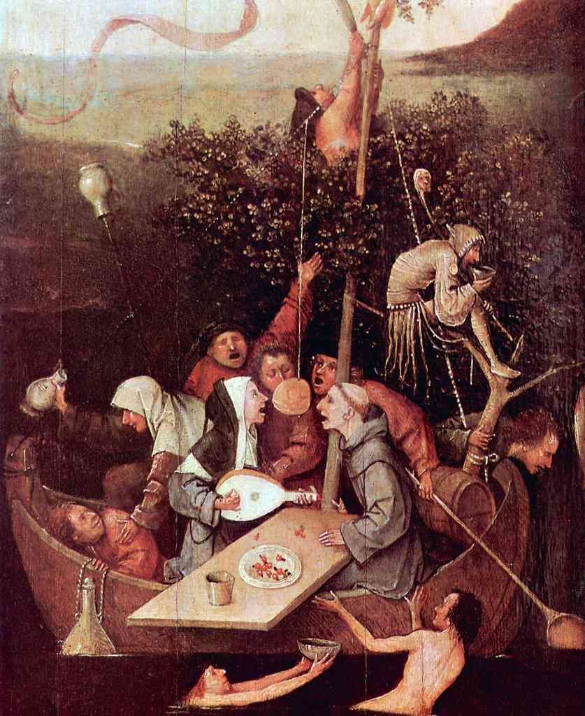 The Ship Of Fools Bosch A4 Photo Print