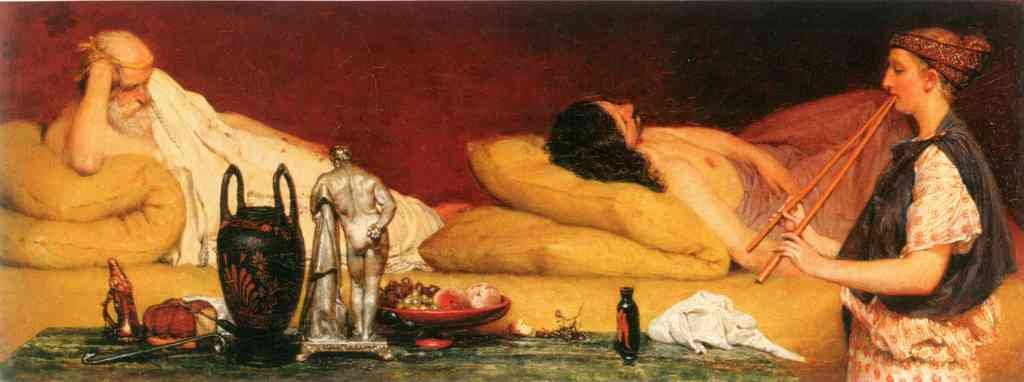 The Siesta Alma Tadema A4 Photo Print