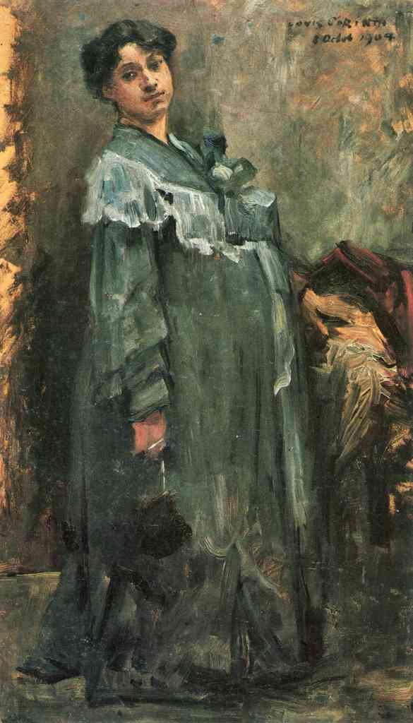 The Silk Coat Lovis Corinth Impressionism European A4 Photo Print