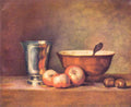 The Silver Cup Jean Chardin A4 Photo Print