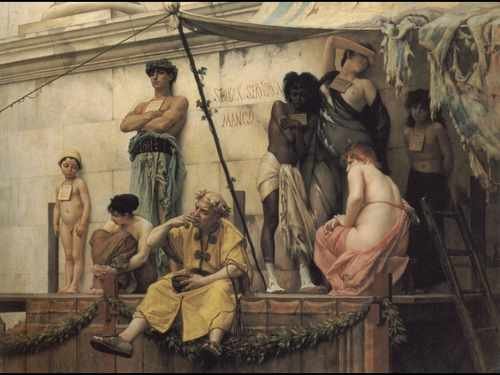 The Slave Market A4 Photo Print