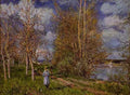The Small Meadow In Spring 5 By A4 Photo Print