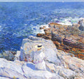 The Southern Rock Riffs Appledore Hassam Impressionism American A4 Photo Print