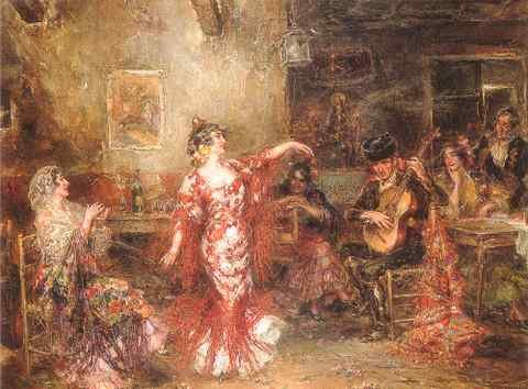 The Spanish Dancer A4 Photo Print