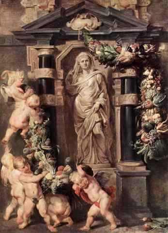 The Statue of Ceres A4 Photo Print