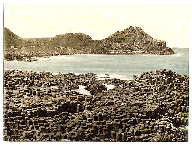 The Steuchans Giants Causeway County Antrim Vintage A4 Photo Print