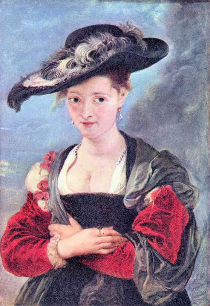 The Straw Hat Rubens A4 Photo Print