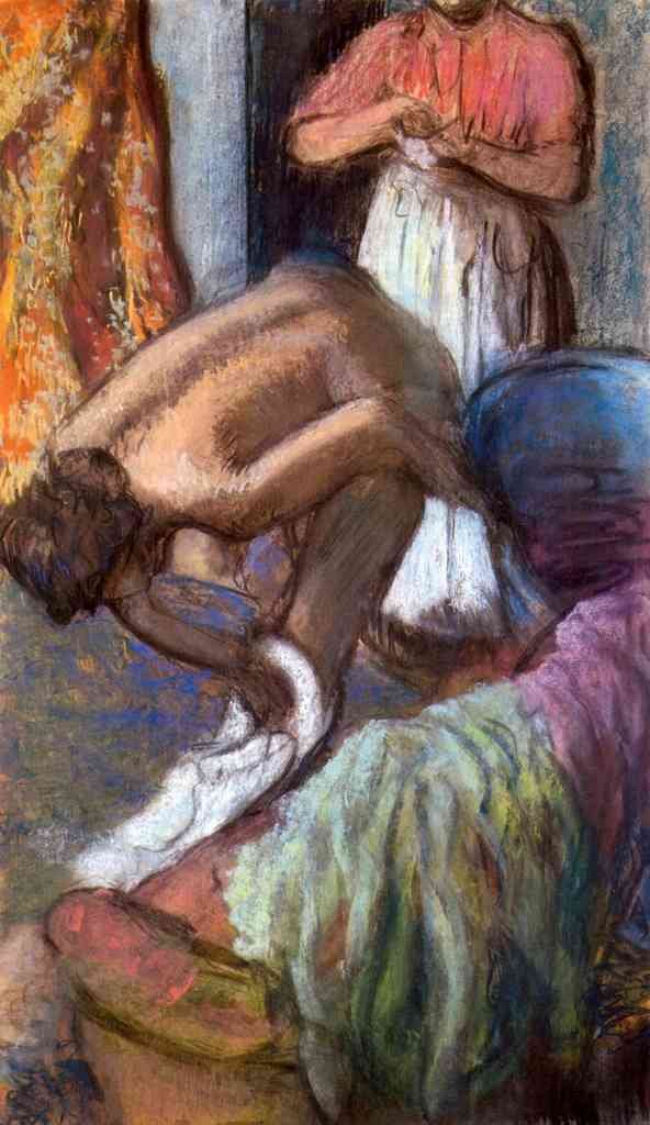 The Strengthening After The Bathwater Degas A4 Photo Print