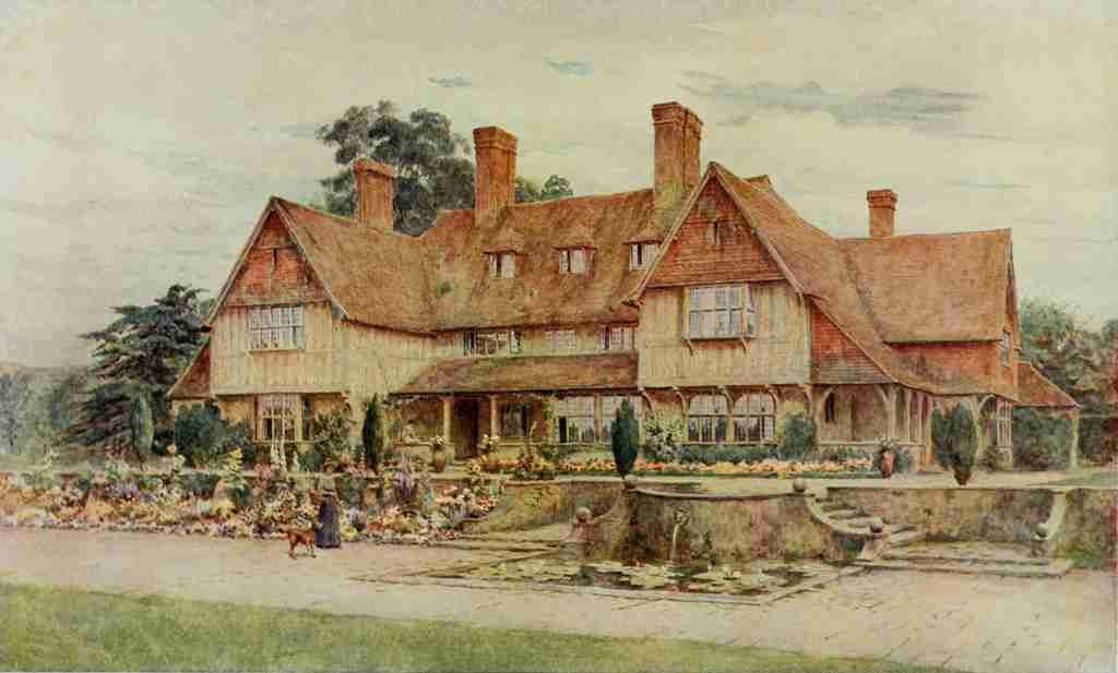 The Studio 1913 Durford Wood Petersfield Hampshire A4 Photo Print