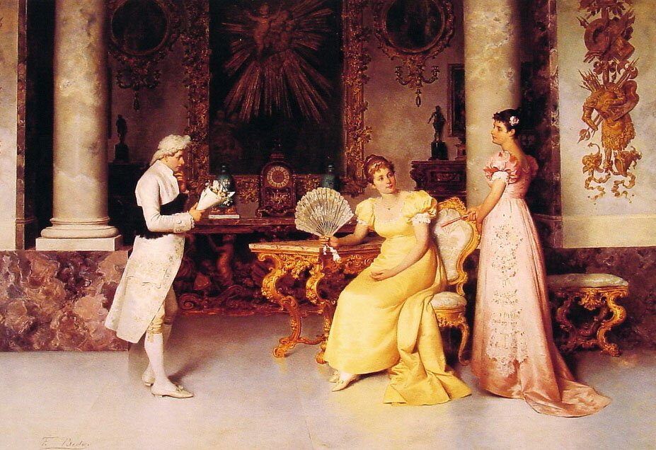 The Suitor Art A4 Photo Print