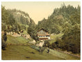 The Summit Hotel Brunig Bernese Oberland Vintage A4 Photo Print