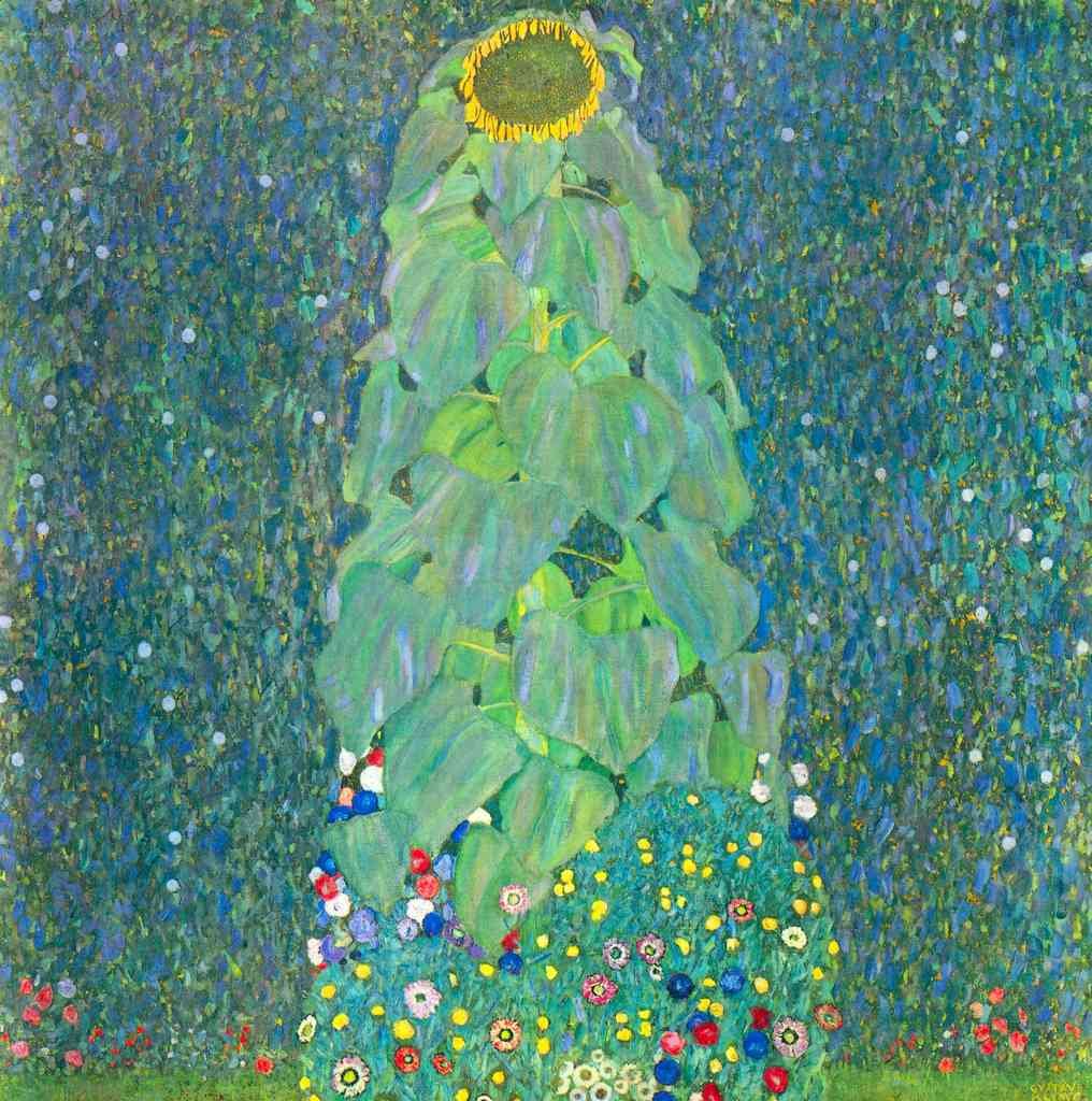 The Sunflower Klimt A4 Photo Print