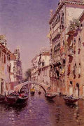 The Sunny Canal  A4 Photo Print