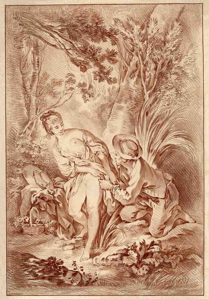 The Surprise 18thc Vintage A4 Photo Print