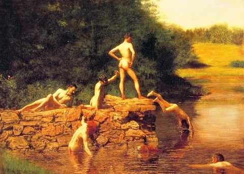 The Swimming Hole A4 Photo Print