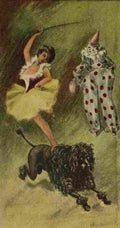 The Tale of a Poodle 1903 Running from the circus A4 Photo Print