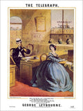 The Telegraph Vintage Retro Advert Poster A4 Photo Print
