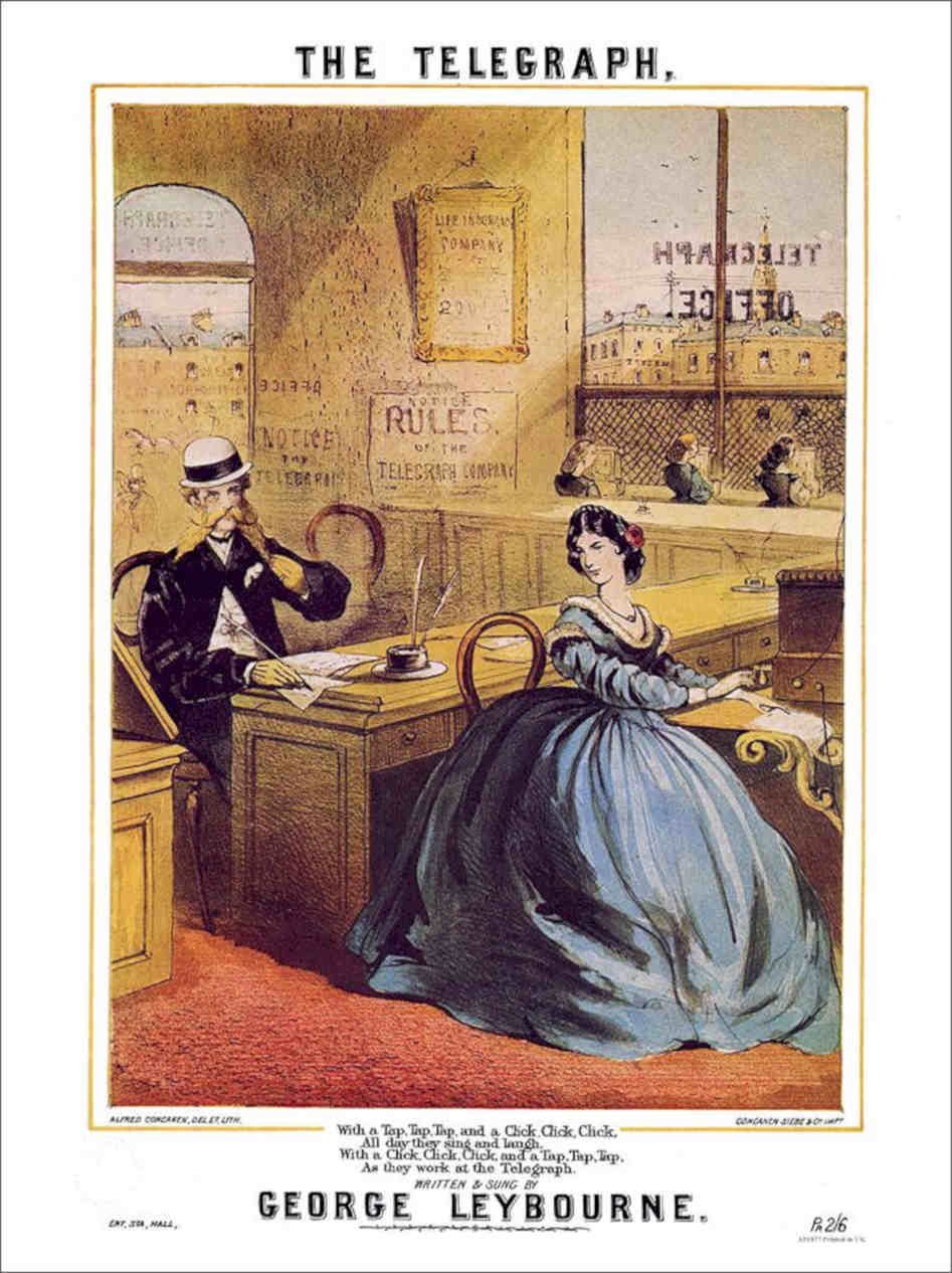 The Telegraph Vintage Retro Advert Poster A4 Photo Print