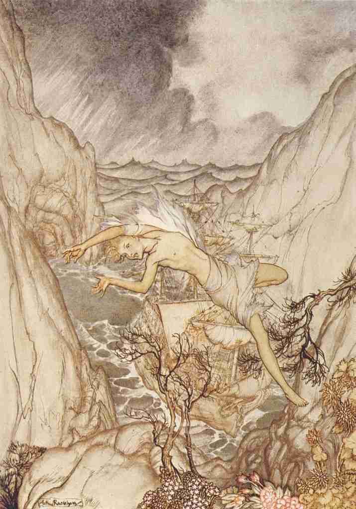 The Tempest 1926 4 A4 Photo Print
