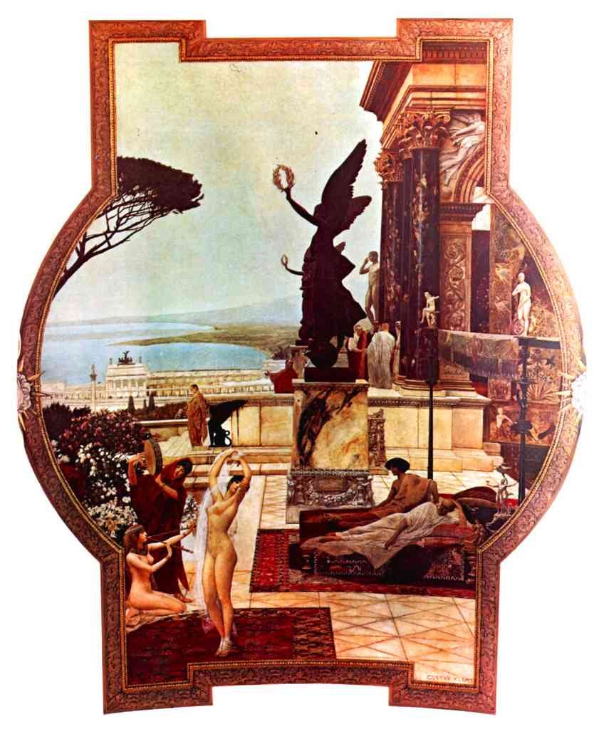 The Theatre Of Taormina Klimt A4 Photo Print