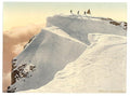 The Titlis Spitze Unterwald Vintage A4 Photo Print
