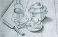 The Tobacco Pouch Juan Gris Abstract Art A4 Photo Print
