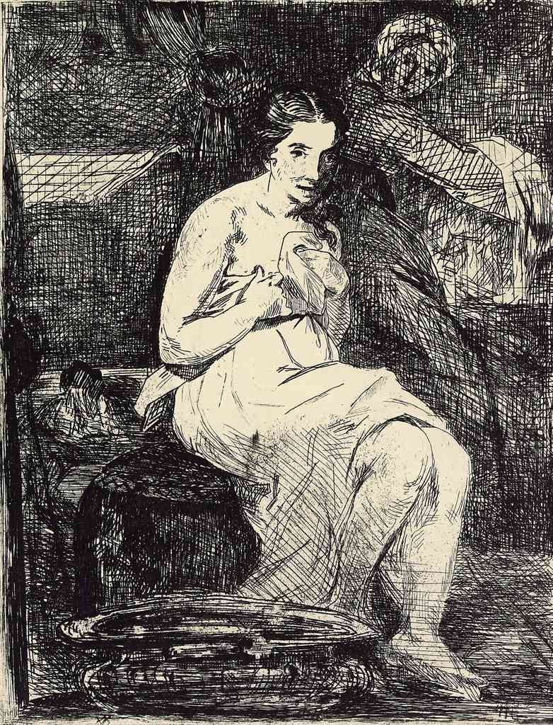 The Toillette Manet A4 Photo Print