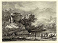 The Tower Of Metellus 1797 Vintage A4 Photo Print