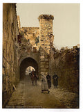 The Tower of Antonia Jerusalem Vintage A4 Photo Print