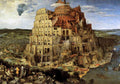 The Tower of Babel 1563 Pieter Bruegel the Elder A4 Photo Print
